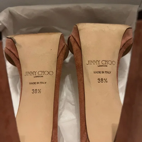 Jimmy Choo Suede Misty 120 - Picture 9 of 12